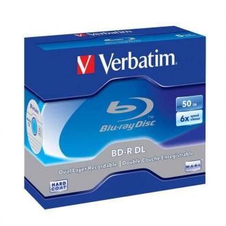  Verbatim Blu-Ray Disc Doble Capa 50GB 6x 5 Pack Jewel Case 80090 grande