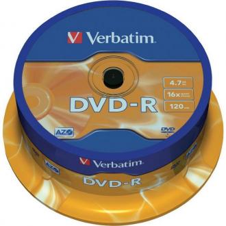  Verbatim DVD-R 16x 4.7 GB Bobina 50 Unds 80073 grande