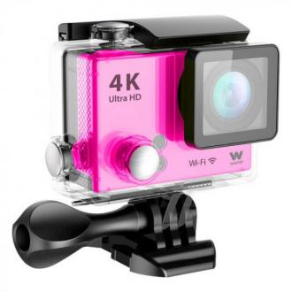  Woxter Sportcam 4k Videocámara Deportiva 4K Ultra HD Wifi Rosa 116767 grande