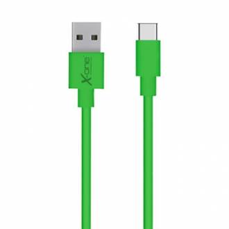  imagen de X-One CPC1000GR Cable USB Tipo-C plano Verde 124047