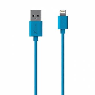  X-One CPL1000BL Cable Lightning plano Azul 124055 grande